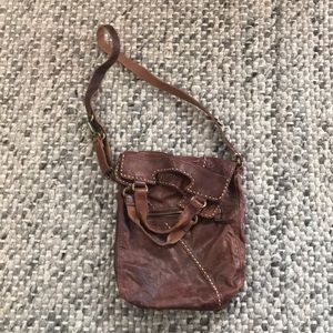 Lucky Brand leather crossbody purse/bag